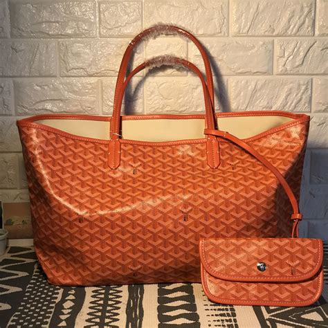 orange goyard tote bag|goyard hobo bag price 2023.